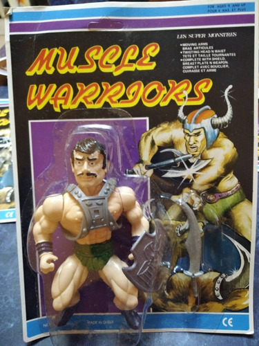 Muscle Warriors Triton Vintage 80 90 Galaxy Fighter Motu #6