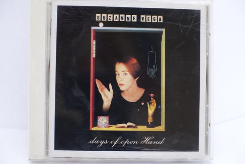 Cd Suzanne Vega  Days Of Open Hand  1990 (ed. Japonesa, Obi)