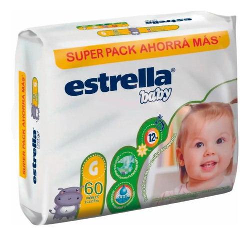 Pañales Estrella Baby Super Pack Mensual Todos Los Talles