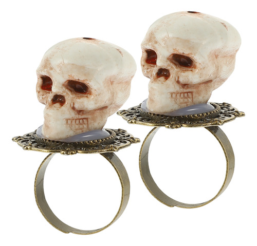 Anillos De Calavera Para Hombre, Anillos Con Forma De Calave