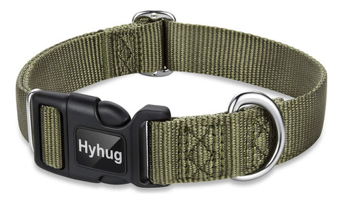 Hyhug Pets - Collar Clásico Para Perro De Color Sólido Regul