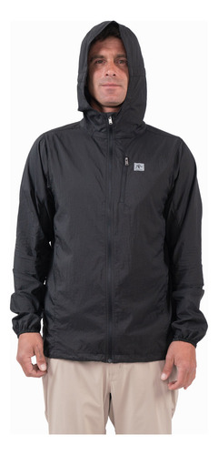 Cortaviento Hombre Albatroz Negro