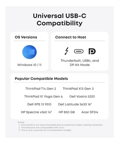Estación Dock Anker 13 Puertos Usb-c Hdmi Ethernet