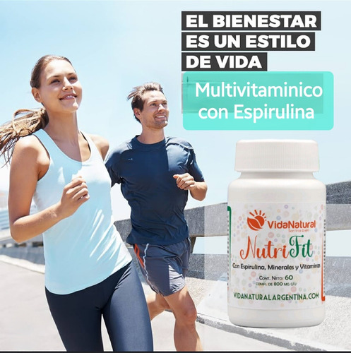 Multivitamínico Y Minerales Mas Energía Vitalidad Fuerza