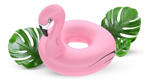 Imagem 6 de 6 de Boia Inflável Gigante Flamingo Adulto 1,2m Piscina Praia