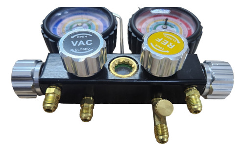 Manifuld 4 Vías R410 / R32 Con Estuche Y Accesorios