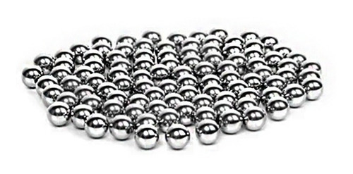 Esferas De Aço 6mm Aço Carbono Pacote 300 Pçs