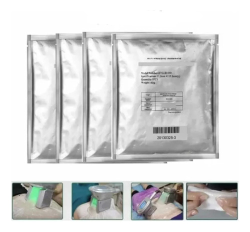 Membrana Anticongelante Criolipolisis Crioterapia Pack X 10