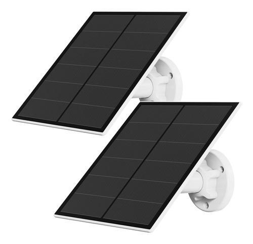 Panel Solar De 5 W Para Cámara De Seguridad Inalámbrica A.