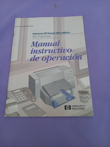 Computacion - Manual Impresoras H P Desk Jet - Instructivo