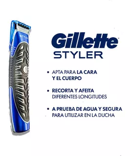 Máquina Afeitadora Gillette Fusion Proglide Styler +cartucho