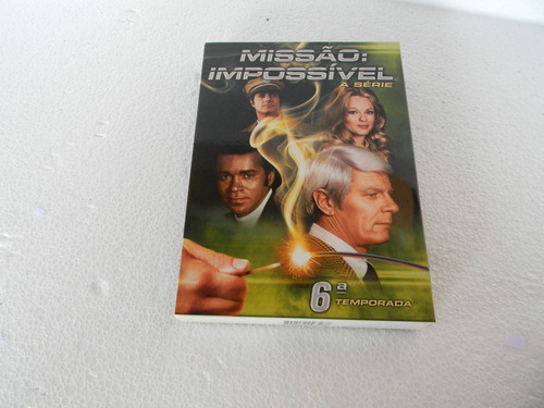 Dvd - Missão:impossivel A Serie - 6 Temporada - 6 Discos (Usado)