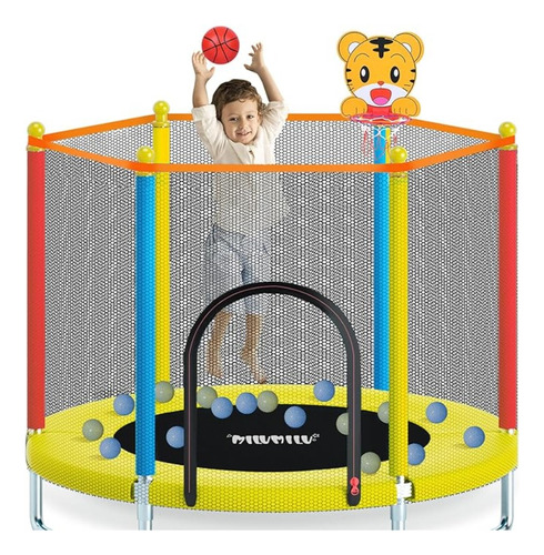 Mini Trampolin - Cama Elastica Pequeña Para Niños-rojo