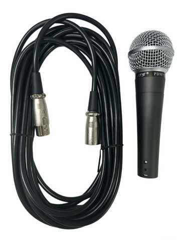 Microfone Jts Pdm 3 (1390) Cor Cinza