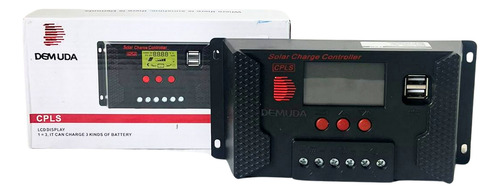 Controlador Carga Solar 50a Lcd Display Demuda