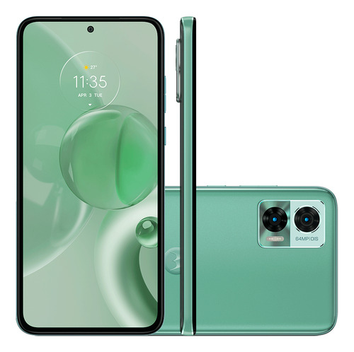 Motorola Edge 30 Neo 5g 256gb Câm.64mp Verde - Excelente (Recondicionado)