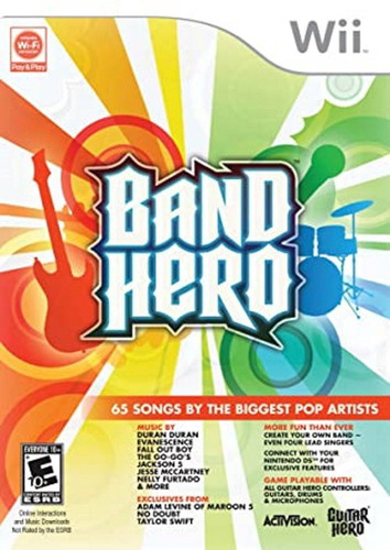 Videojuego Band Hero Wii Nuevo Original Sellado