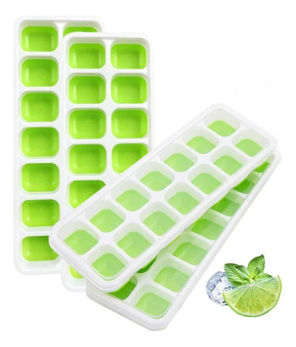 Bandeja Para Cubitos De Hielo De 14 Rejillas.