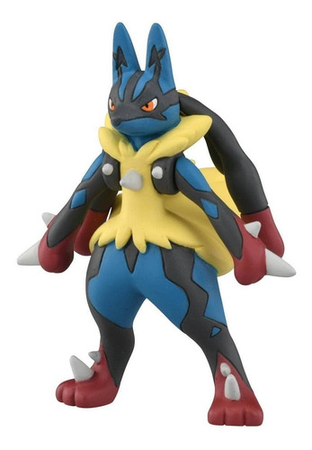 Figura Pokemon Mega Lucario Takara Tomy Moncolle Ms-52