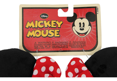 Faixa De Cabeça Elope Disney Minnie Mouse Com Laço E Orelhas