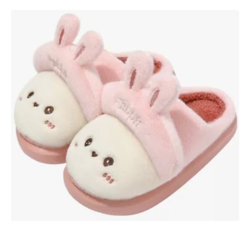 Pantuflas Peluche Osito Frog Rabit Suela Inyectada Soft