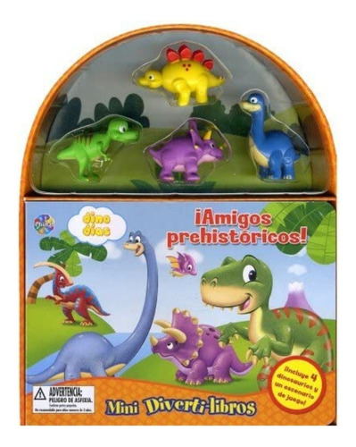 Mini Divertilibros Dinosaurios ¡amigos Prehistóricos!