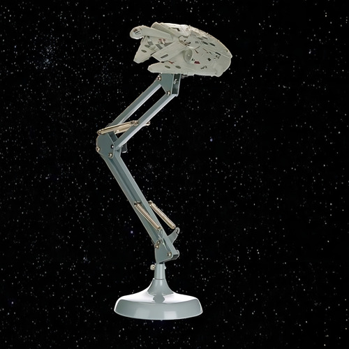 Lâmpada posável Paladone Star Wars Mellenium Falcon de 60 cm