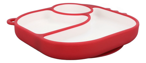 Placa De Silicona Dividida Para Bebés Con Ventosa Para Una S
