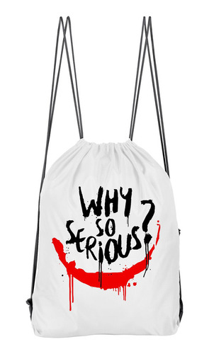 Bolso Deportivo Why So Serious? (d1686 Boleto.store)