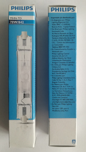 Lampara Halogenuro Metálico 70w Philips Color Cálido