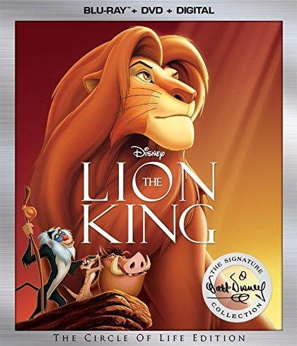 Rey Leon (the Lion King) Blu-ray + Dvd Nuevo Original Import