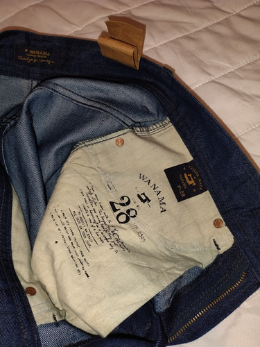 Jeans Wanama Talle 38 No Es Elastizado Pero Algo Cede. (Usado)
