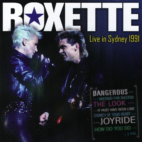 Roxette Live In Sydney 1991 Cd 