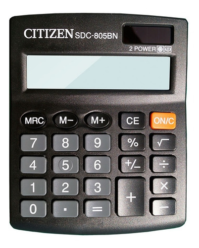 Imagen 3 de 9 de Paquete De 3 Calculadoras Citizen Escritorio Sdc-805bn