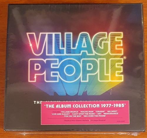Box Village People - The Album Collection 9cds Versão do álbum Edição limitada