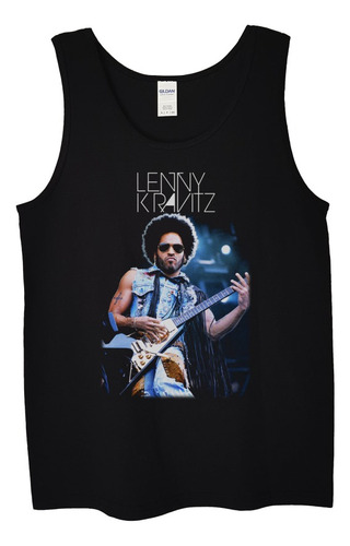 Polera Musculosa Lenny Kravitz Guitar Color Rock Abominatron