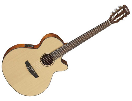 Guitarra Criolla Clasica Cort Cec3 Ns Natural C/ Corte Y Eq 