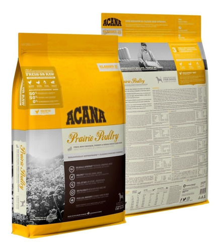 Acana Perro Classics Prairie Poultry 2kg Razas   