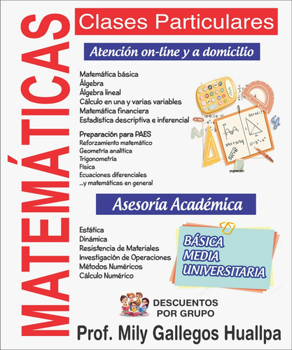 Comprende, Aplica Y Aprueba: Clases De Matemática Y Ciencias