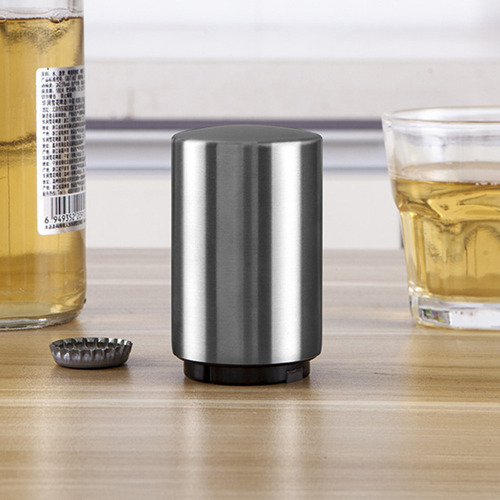 Abridor De Botellas De Cerveza Magnético Rápido De Acero Ino