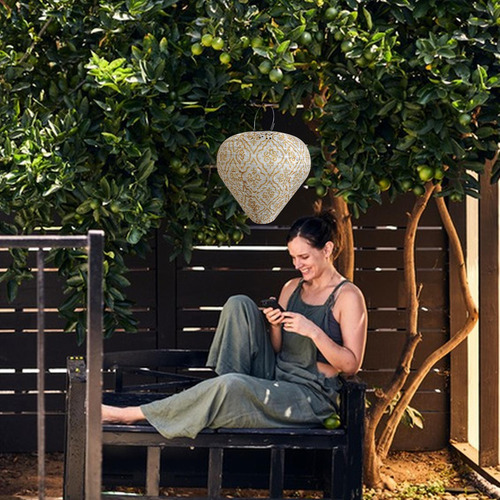 Luces Colgantes Solares Al Aire Libre Linterna Solar Al Aire