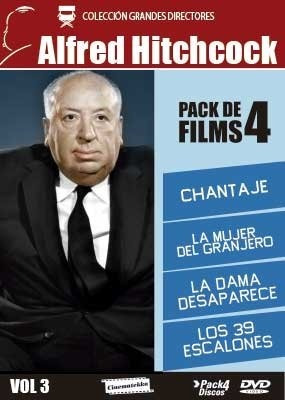 Alfred Hitchcock Vol.3 (4 Discos) Pack Dvd