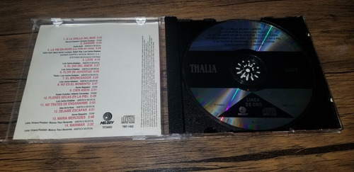 Thalia Cd Love Línea De Oro 1995 No Timbiriche Sasha Rubio (Usado)