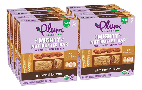 Barras De Mantequilla De Nueces Mighty Nut Butter Mantequill