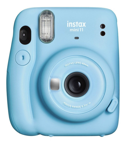 Instax Mini 11 Camara Instantanea Fujifilm Azul Sky Blue