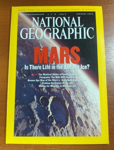National Geographic En Inglés Vol 205 Nro 1 Enero De 2004