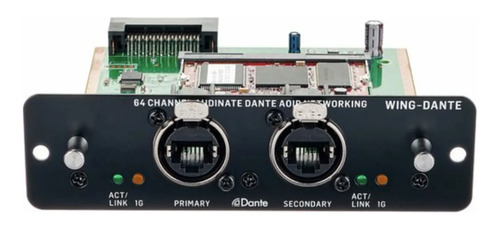 Interface Behringer Wing-dante Expansão De Canal