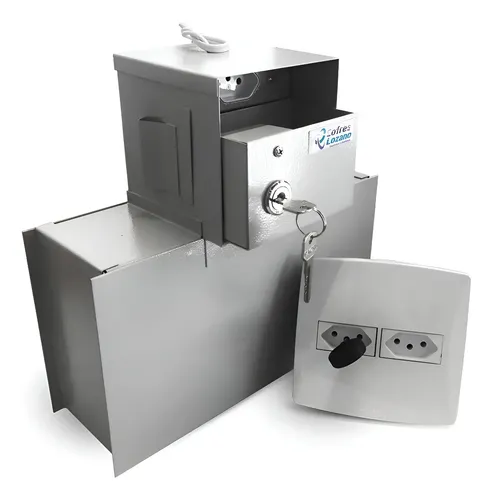 Cofre Tomada Embutir Médio. O Melhor Cofre - R$ 249,9