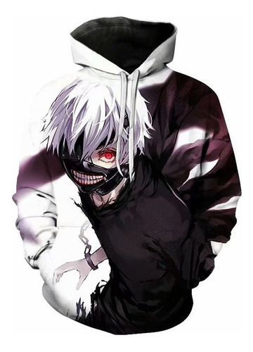 Sudaderas Suéter Anime Tokyo Ghoul 3d Digital