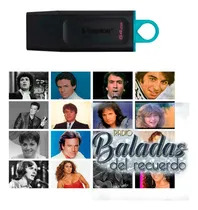 Comprar Usb 32gb Con Musica + 3500 Baladas Del Recuerdo 60 Y 70s